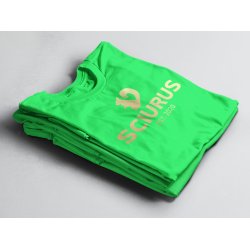 SCIURUS KIDSikoniske T-shirttil drenge i grn med guldtryk