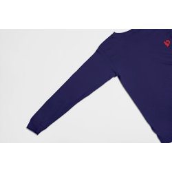 SCIURUS KIDS T-shirt langrmet til drenge i bl med rdt logo