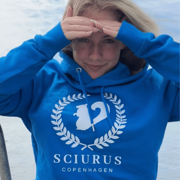 SCIURUS hoodie til dame bl