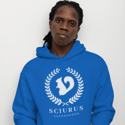 SCIURUS hoodie til herre i bl�