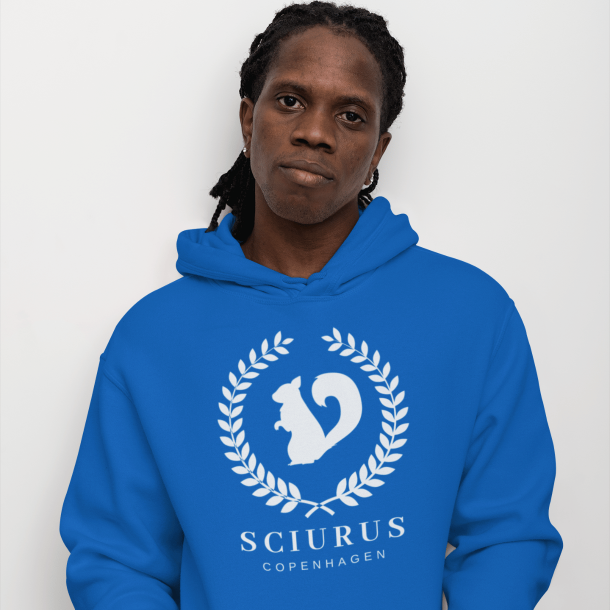 SCIURUS hoodie til herre i bl