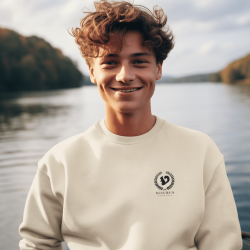 SCIURUS ikoniske sweatshirt natural raw herre