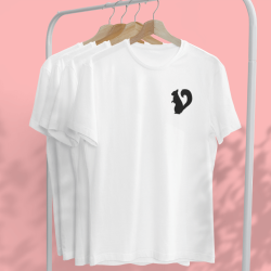 SCIURUS klassisk T-Shirts hvid med det klassiske egern til dame